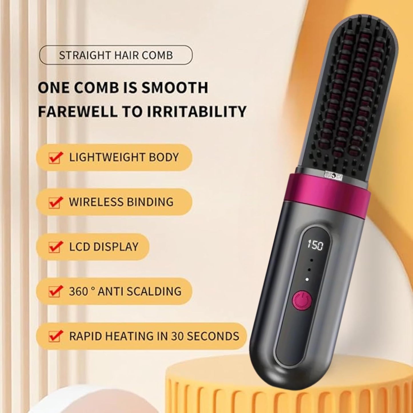 Hair Magic Wireless Styler